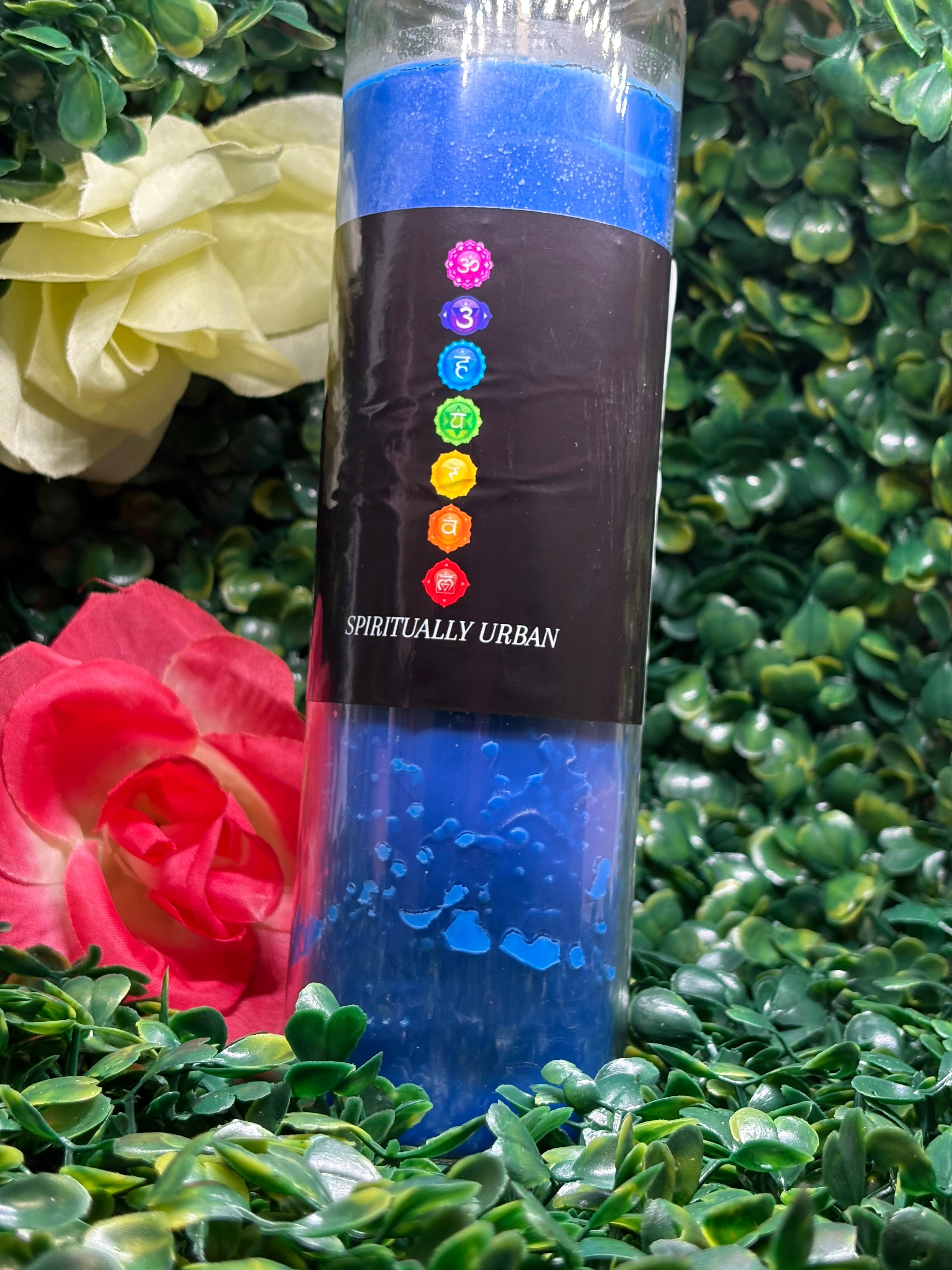 Blue Candle🦋 (Cleanse Or Activate your Throat Chakra 🗣️🦋)